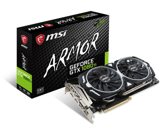 MSI GTX 1080 Ti ARMOR 11GB OC (USA Unit) Used GPU