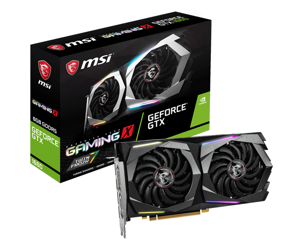 MSI GeForce GTX 1660 GAMING X 6GB Used GPU