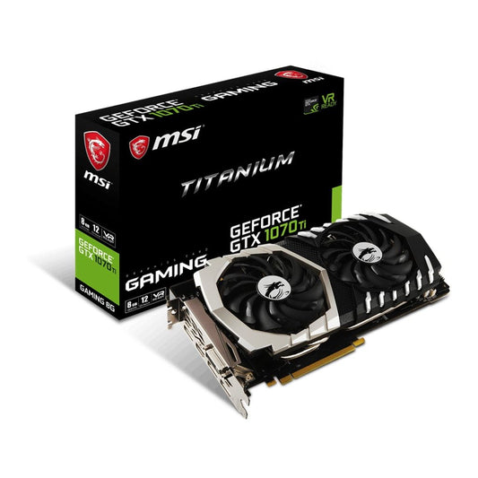 MSI GeForce GTX 1070 Ti Titanium 8GB Used GPU