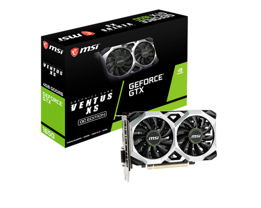 MSI GeForce GTX 1650 D6 VENTUS XS OC 4GB Used GPU