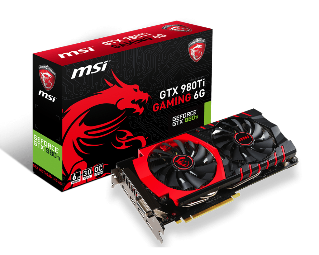 MSI GeForce GTX 980 Ti GAMING 6GB Used GPU