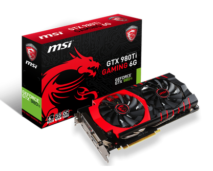 MSI GeForce GTX 980 Ti GAMING 6GB Used GPU