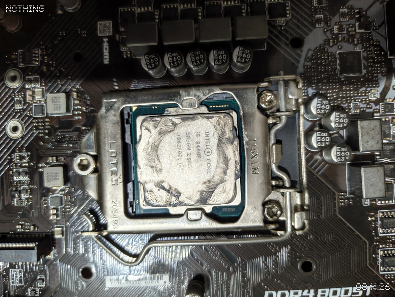 Intel Core i5-9400F + MSI B365M PRO VH MOTHERBOARD (Processor+Motherboard) Used COMBO