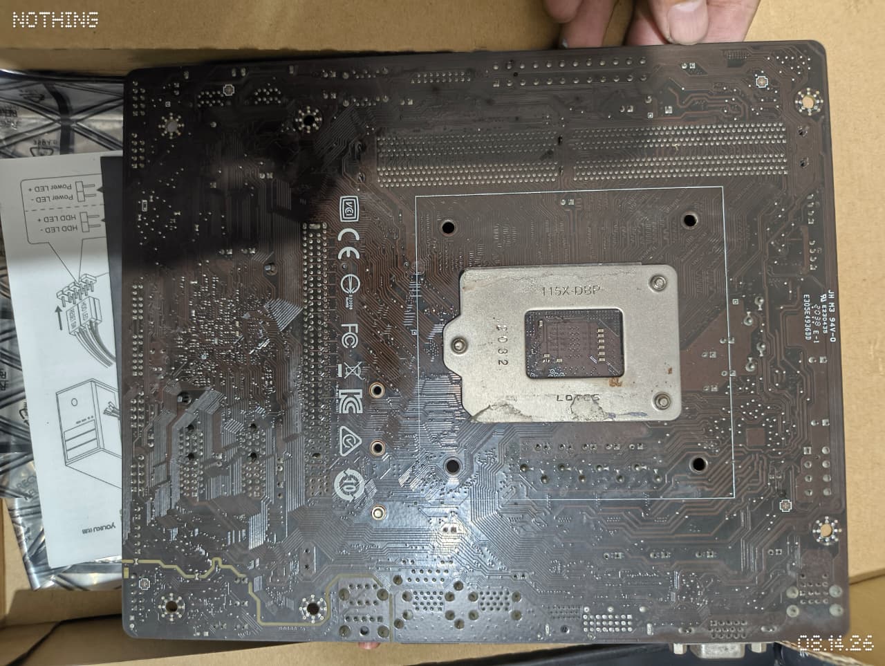 Intel Core i5-9400F + MSI B365M PRO VH MOTHERBOARD (Processor+Motherboard) Used COMBO