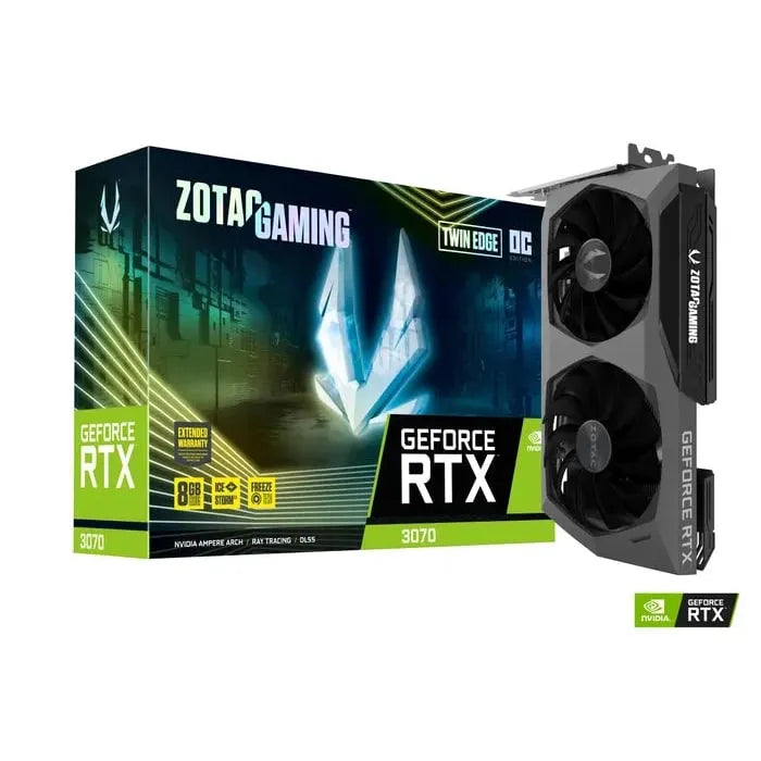 ZOTAC RTX 3070 Twin Edge OC 8GB GDDR6 (Used) - Computify.in
