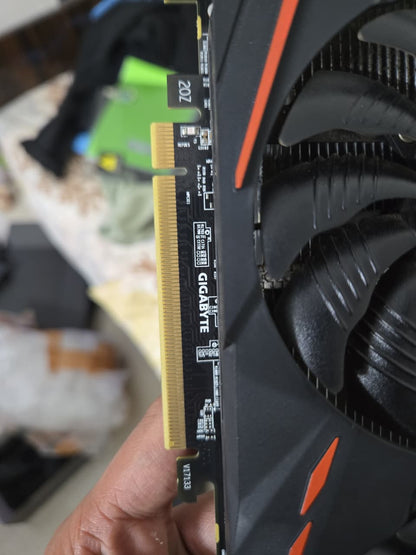 GIGABYTE RX 570 Gaming 2X Windforce Fans 4GB Used GPU