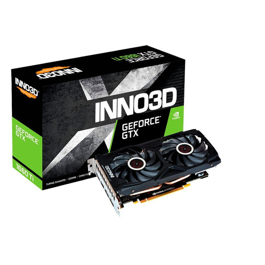 Inno3D GTX 1660 Ti 6gb GDDR6 Twin X2 Used GPU