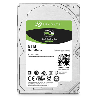 Seagate 5TB BarraCuda 5400 rpm SATA Internal HDD 3.5 inch Used HDD