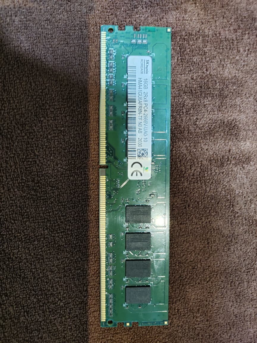 SK hynix 16GB DDR4 2666 MHz Desktop Used RAM