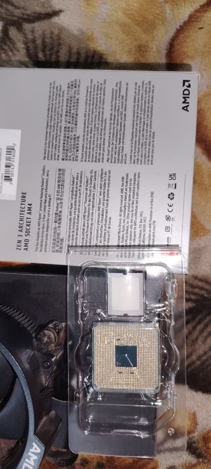 AMD Ryzen 5 5600GT 4.6 GHz AM4 Socket 6 Cores 12 Threads Used CPU