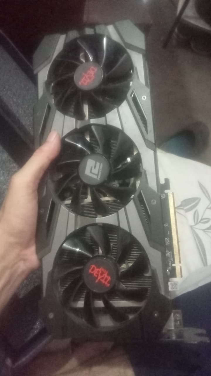 PowerColor Red Devil RX 5700XT 8GB Used GPU