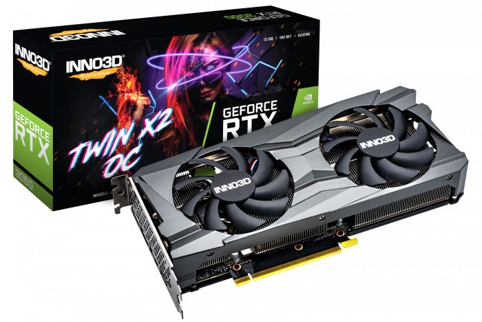 Inno3D RTX 3060 Twin X2 12 GB GDDR6 Open Box GPU