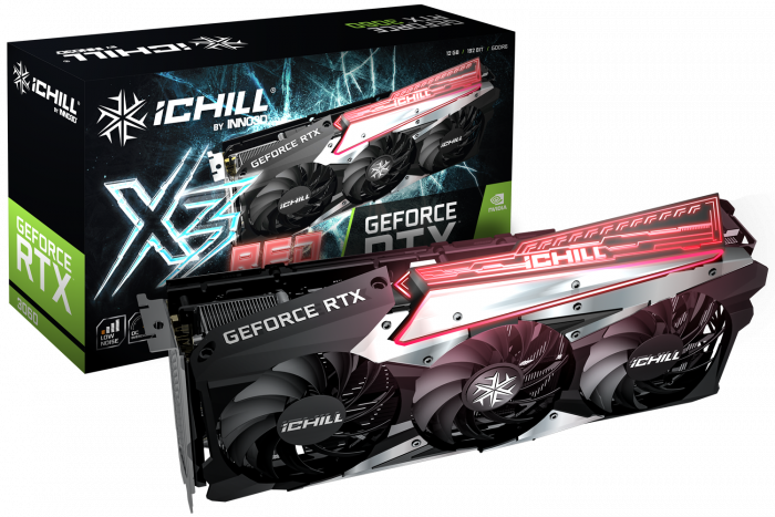 INNO3D GEFORCE RTX 3060 ICHILL X3 12GB Used GPU