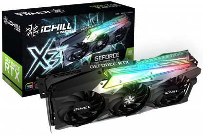 INNO3D GEFORCE RTX 3080 ICHILL X3 10GB Used GPU