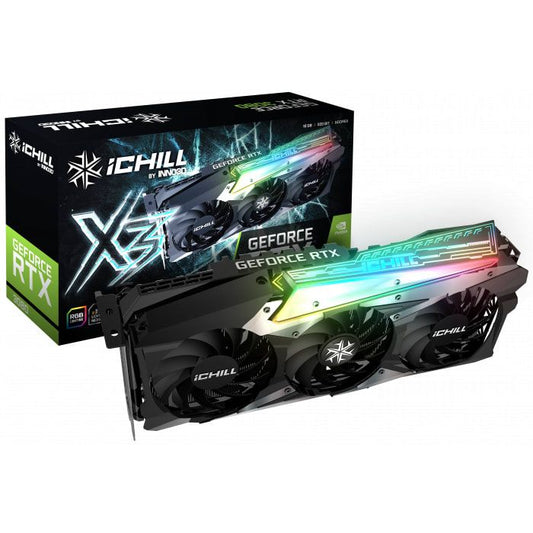 INNO3D GEFORCE RTX 3080 ICHILL X3 10GB Used GPU