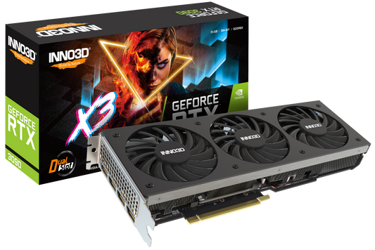 INNO3D GEFORCE RTX 3090 X3 24GB Used GPU