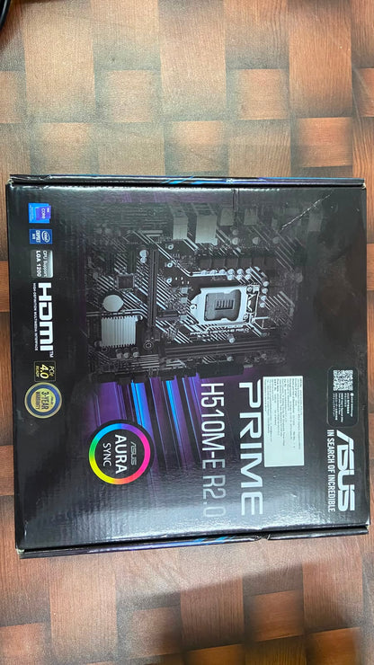Intel Core i5-11400F + Asus Prime H510M E R2.0 (Processor+Motherboard) Used COMBO