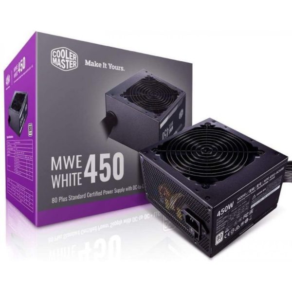 Cooler Master MWE 450 80 Plus White Certified 450 Watts Used PSU