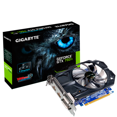 Gigabyte GTX 750 Ti GDDR5 2GB  Used GPU