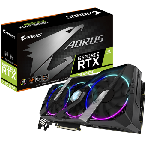 GIGABYTE AORUS RTX 2080 SUPER 8GB Used GPU