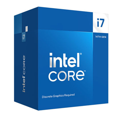 Intel Core i7-14700F Desktop Processor PGA LGA1700 20 Cores (8 P-Cores + 12 E-Cores) Up to 5.4 Ghz Used CPU
