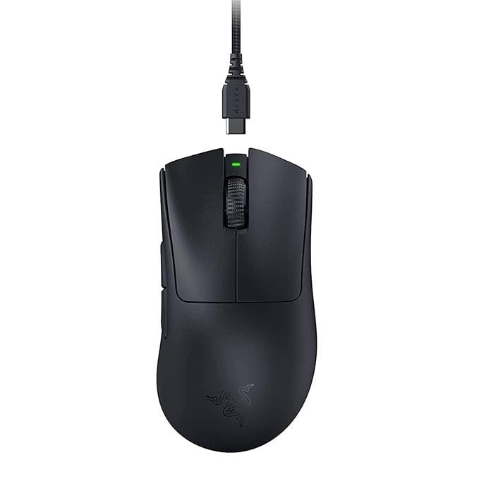 Razer DeathAdder V3 Pro Wireless Gaming Mouse 63g Ultra Lightweight Used Mouse - Computify.in