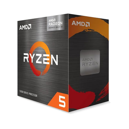 AMD Ryzen 5 5600G 4.4 GHz AM4 Socket 6 Cores 12 Threads Used CPU