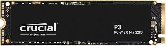 Crucial P3 1TB PCIe Gen3 2280 NVMe M.2 Used SSD
