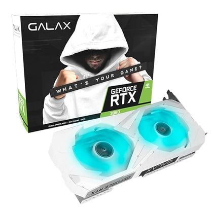 GALAX GeForce RTX 3060 EX White 12GB Used GPU