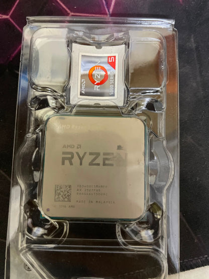 AMD RYZEN 5 3400G 4 Core, 8 threads 4.2 GHZ Used CPU