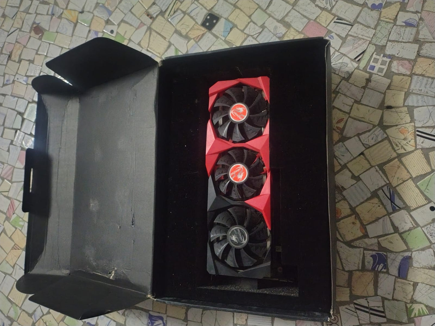 COLORFUL RTX 3070 NB Battle AX Triple Fan 8GB Used GPU