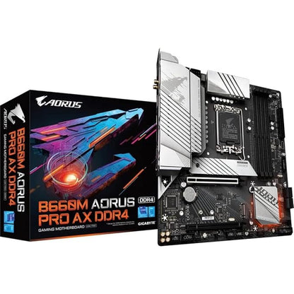 Intel Core i5 12400F + Gigabyte B660M Aorus Pro DDR4 Motherboard COMBO