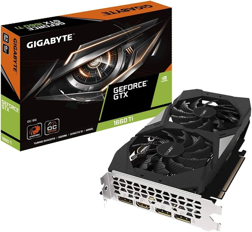 Gigabyte GTX 1660 Ti WindForce OC 6GB Used GPU