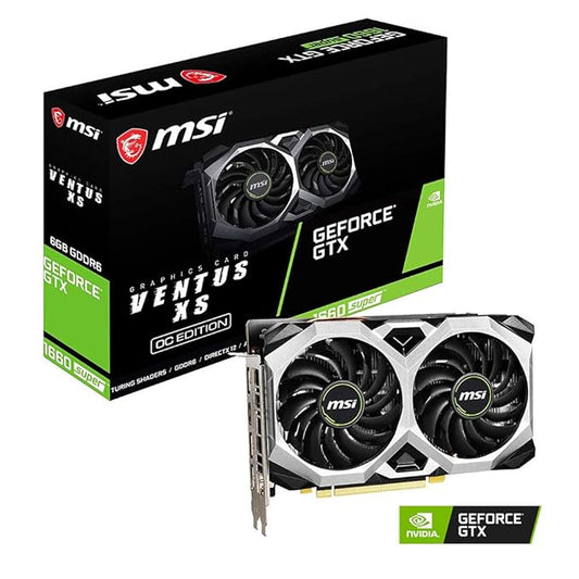 MSI GeForce GTX 1660 Super Ventus XS OC 6GB GDDR6 Used GPU
