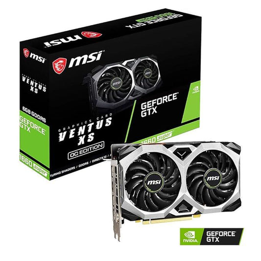 MSI GeForce GTX 1660 Super Ventus XS OC 6GB GDDR6 Used GPU