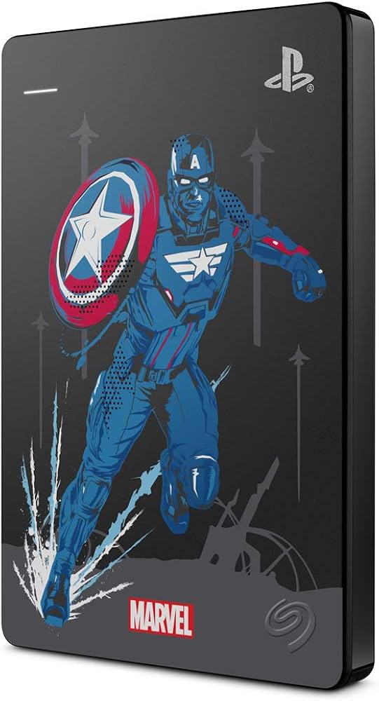 Seagate 2TB Marvel edition PlayStation external drive Used HDD