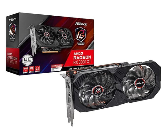 ASRock Radeon RX 6500XT Phantom Gaming 8Gb Open Box GPU