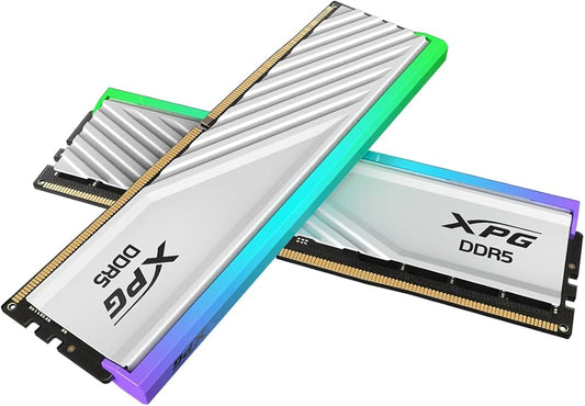 ADATA XPG Lancer Blade White RGB 32GB (16X2) DDR5 6000MHz CL30 Used RAM