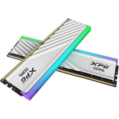 ADATA XPG Lancer Blade White RGB 32GB (16X2) DDR5 6000MHz CL30 Used RAM - Computify.in