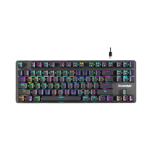 Cosmic Byte CB-GK-18 Firefly TKL Mechanical RGB Gaming Used Keyboard
