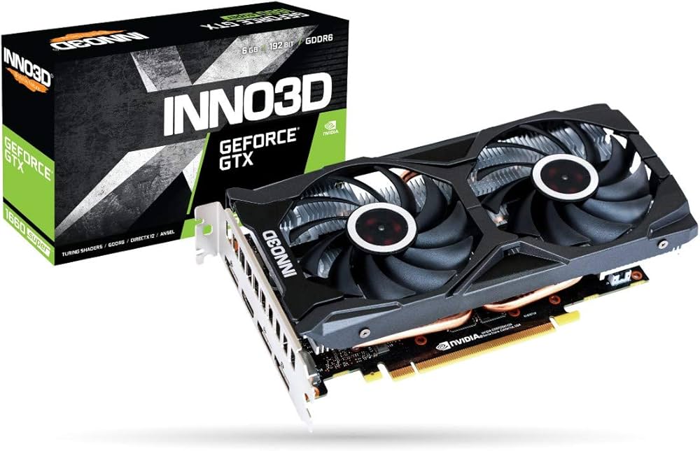 Inno3d GeForce GTX 1660 Super (1-Click OC) 6GB Used GPU