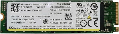 SK Hynix 512GB NVMe M.2 (2280) Internal SSD Used SSD