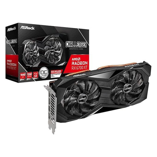 ASRock AMD Radeon RX 6700 XT Challenger D 12GB Used GPU