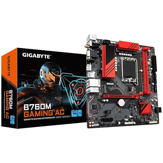 Intel Core i5 12400F + Gigabyte B760M Gaming DDR5 M-ATX  Motherboard COMBO