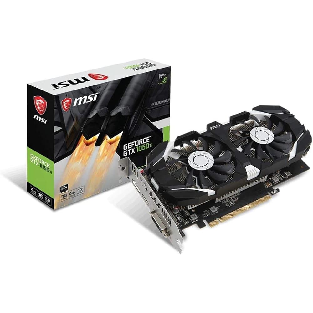 MSI GeForce GTX 1050Ti 4GT OCV1 4GB Used GPU