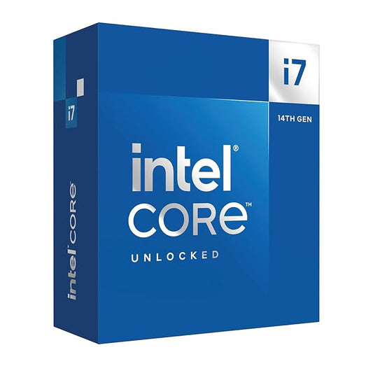 Intel Core i7-14700K 20 cores (8 P-cores + 12 E-cores) Used CPU