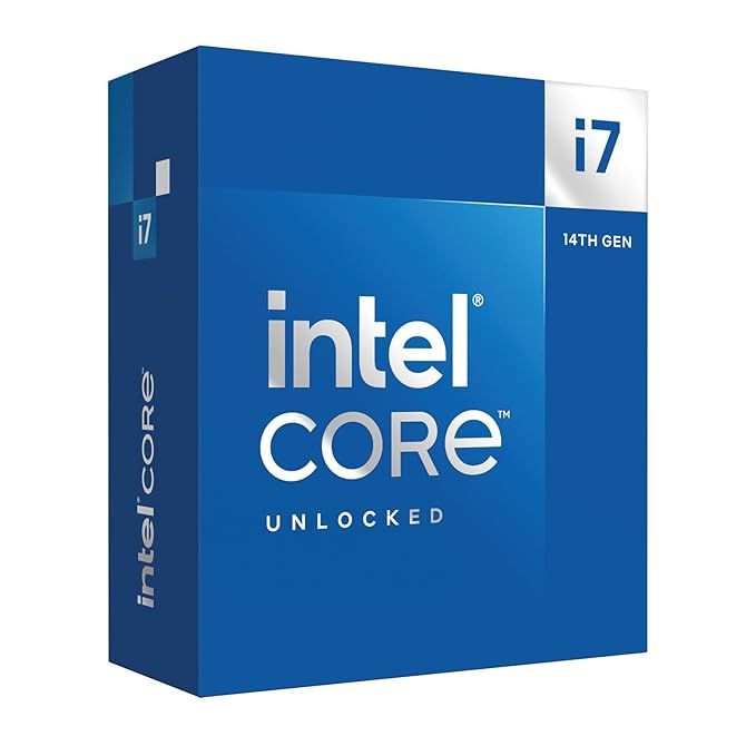 Intel Core i7-14700K 20 cores (8 P-cores + 12 E-cores) Used CPU
