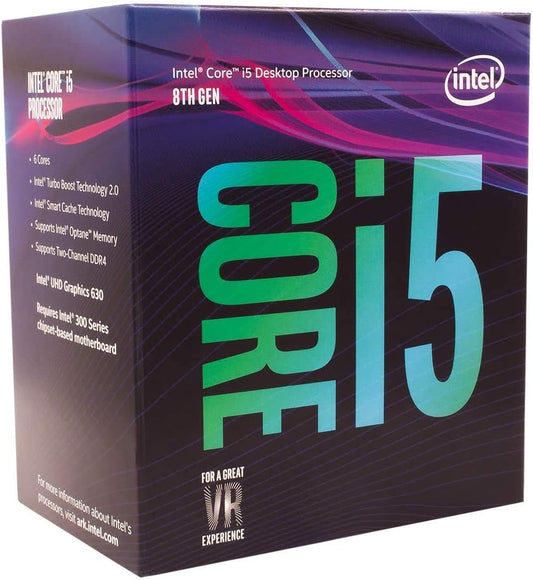 Intel Core i5-8400 6 Core/6 Threads Processor 4.0 GHz Used CPU