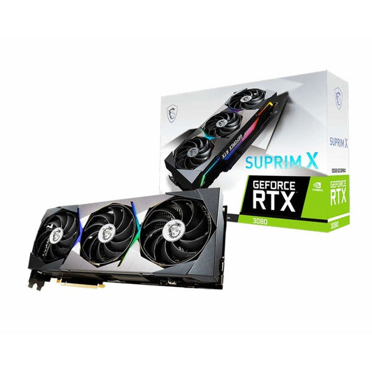 MSI GeForce RTX 3080 SUPRIM X 10GB Triple Fan ARGB Used GPU