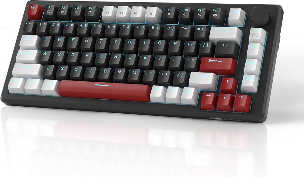 Magegee Mk-Star75 Black Yellow Switch Mechanical Keyboard - Wired Used Keyboard